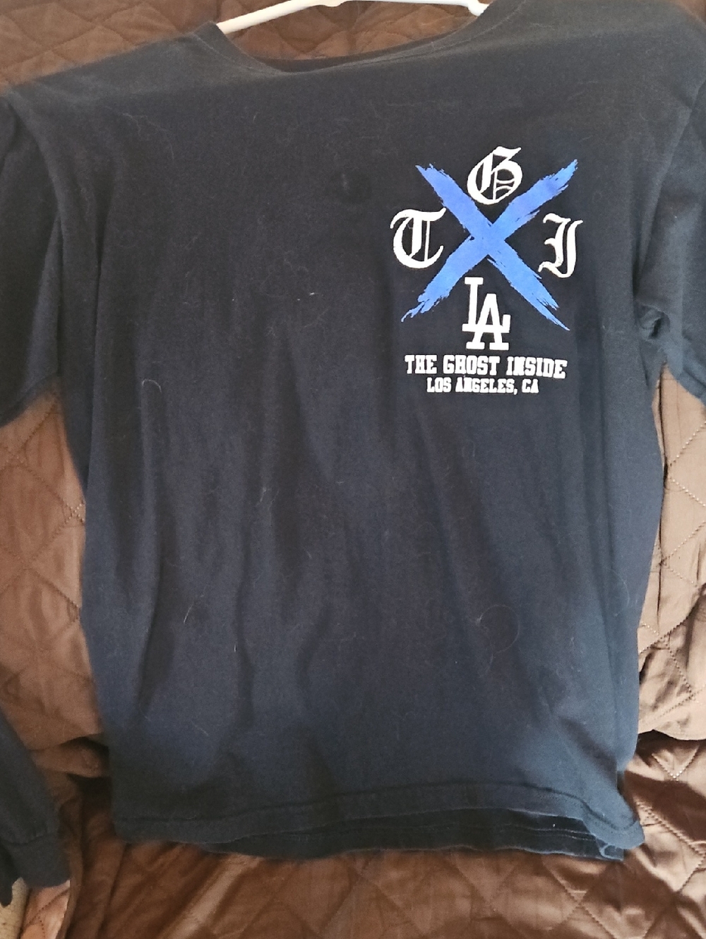 The Ghost Inside Black Long Sleeve Logo Tee